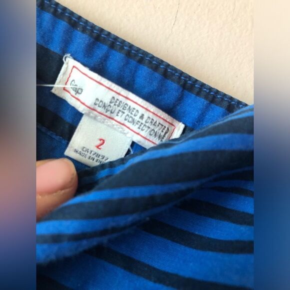 🦘GAP | Blue & Black Maxi Dress - Picture 5 of 8